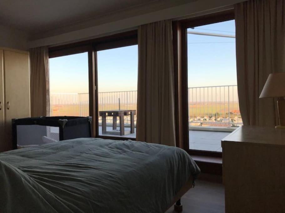 Penthouse Met Zeezicht En 2 Terrassen Leilighet Middelkerke Eksteriør bilde