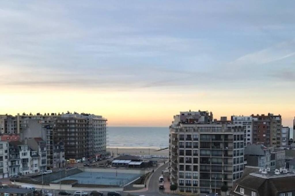 Penthouse Met Zeezicht En 2 Terrassen Leilighet Middelkerke Eksteriør bilde